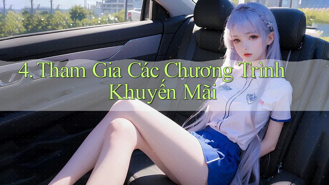 4. Tham Gia Các Chương Trình Khuyến Mãi 4. Tham Gia Các Chương Trình Khuyến Mãi