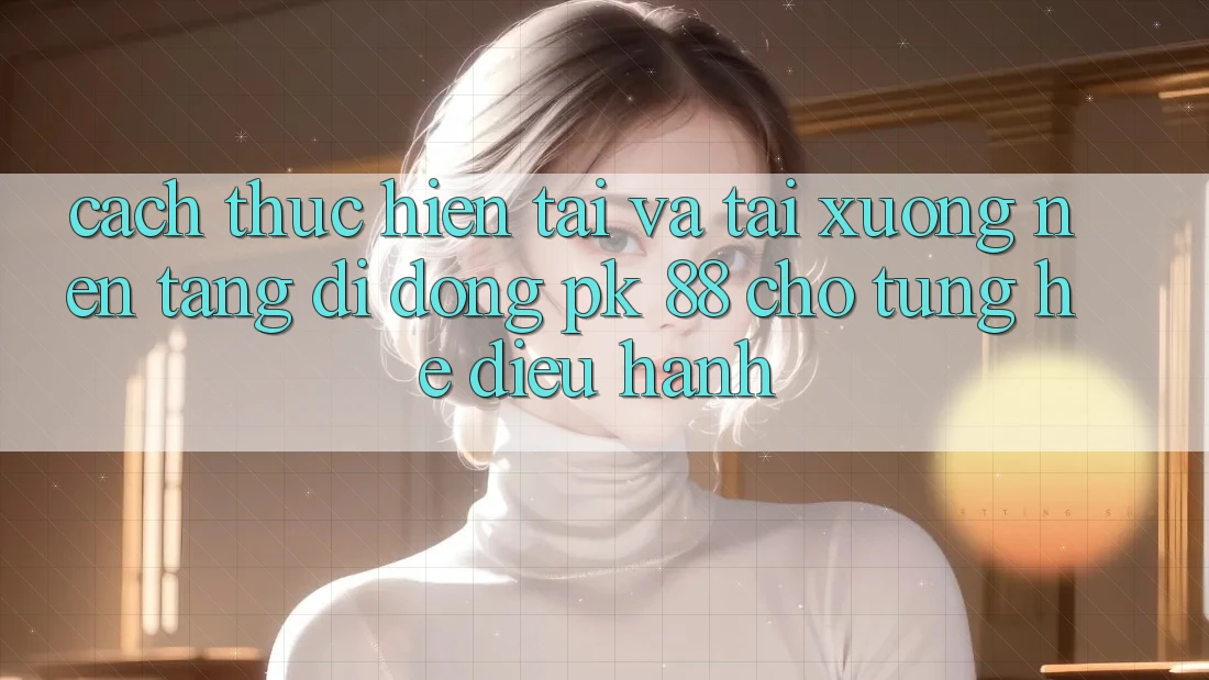 Cách thực hiện Tải Và Tải xuống Nền tảng di động PK 88 Cho Từng Hệ Điều Hành Cách thực hiện Tải Và Tải xuống Nền tảng di động PK 88 Cho Từng Hệ Điều Hành