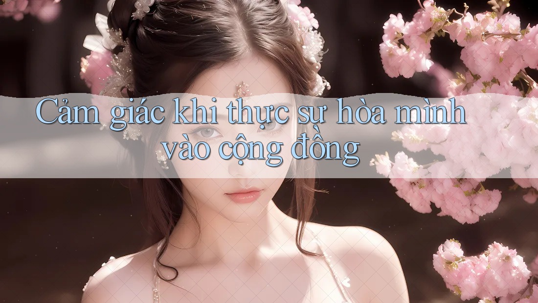Cảm giác khi thực sự hòa mình vào cộng đồng Cảm giác khi thực sự hòa mình vào cộng đồng