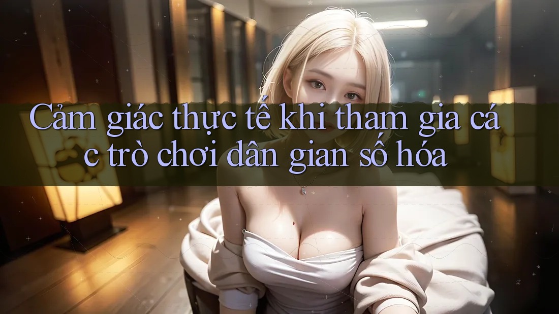 Cảm giác thực tế khi tham gia các trò chơi dân gian số hóa Cảm giác thực tế khi tham gia các trò chơi dân gian số hóa