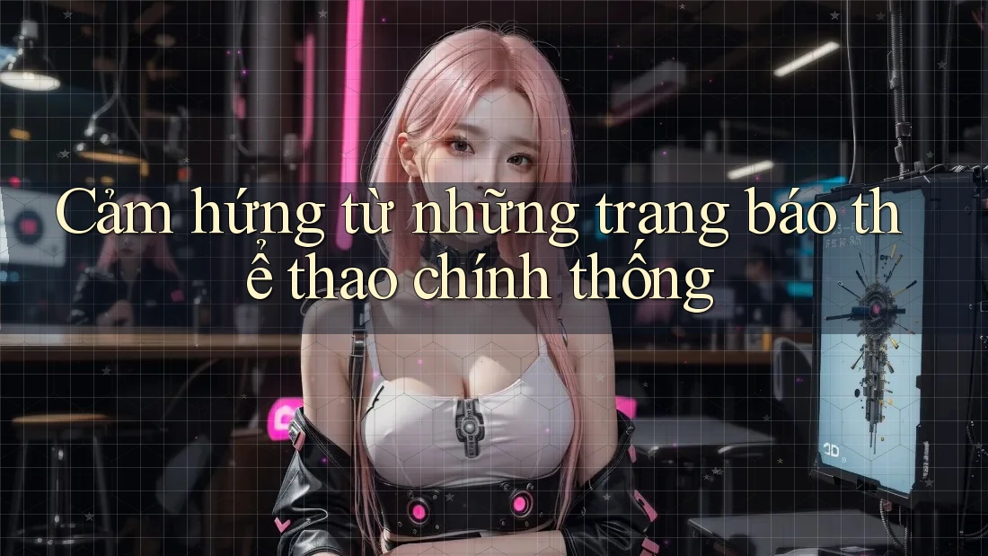 Cảm hứng từ những trang báo thể thao chính thống Cảm hứng từ những trang báo thể thao chính thống