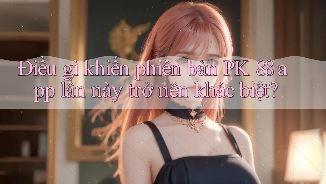 Điều gì khiến phiên bản PK 88 app lần này trở nên khác biệt? Điều gì khiến phiên bản PK 88 app lần này trở nên khác biệt?