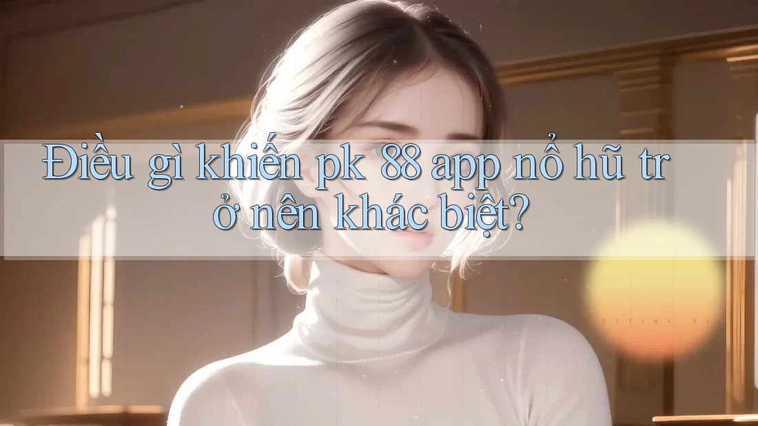 Điều gì khiến pk 88 app nổ hũ trở nên khác biệt? Điều gì khiến pk 88 app nổ hũ trở nên khác biệt?