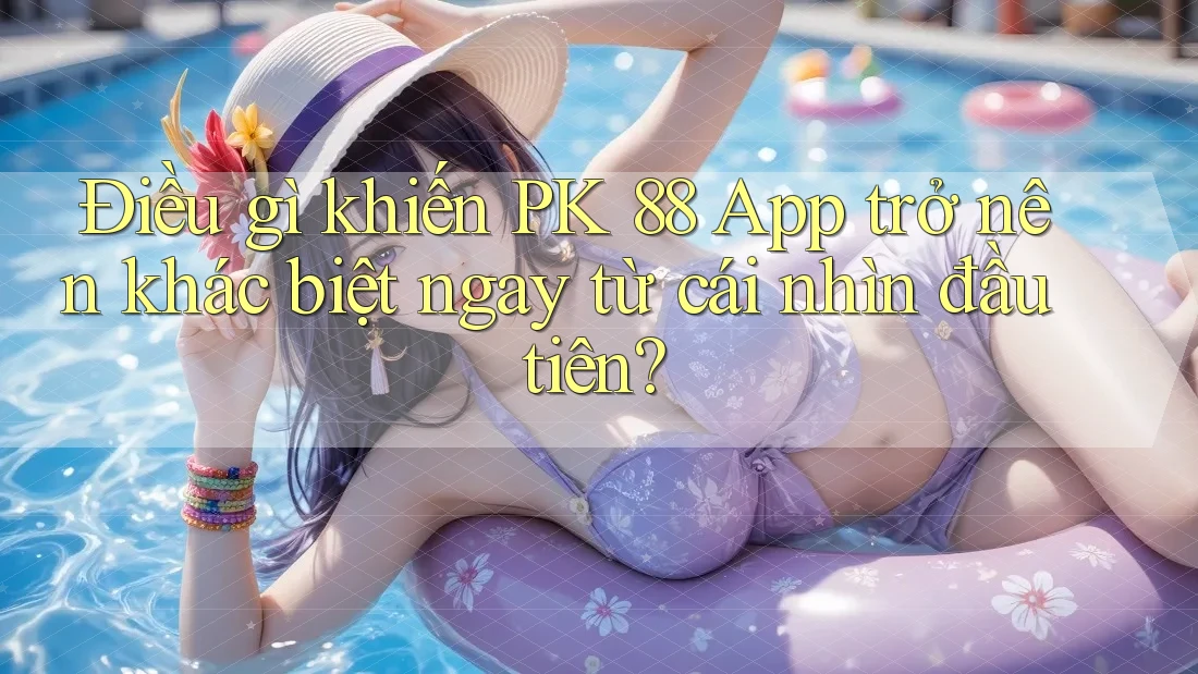 Điều gì khiến PK 88 App trở nên khác biệt ngay từ cái nhìn đầu tiên? Điều gì khiến PK 88 App trở nên khác biệt ngay từ cái nhìn đầu tiên?