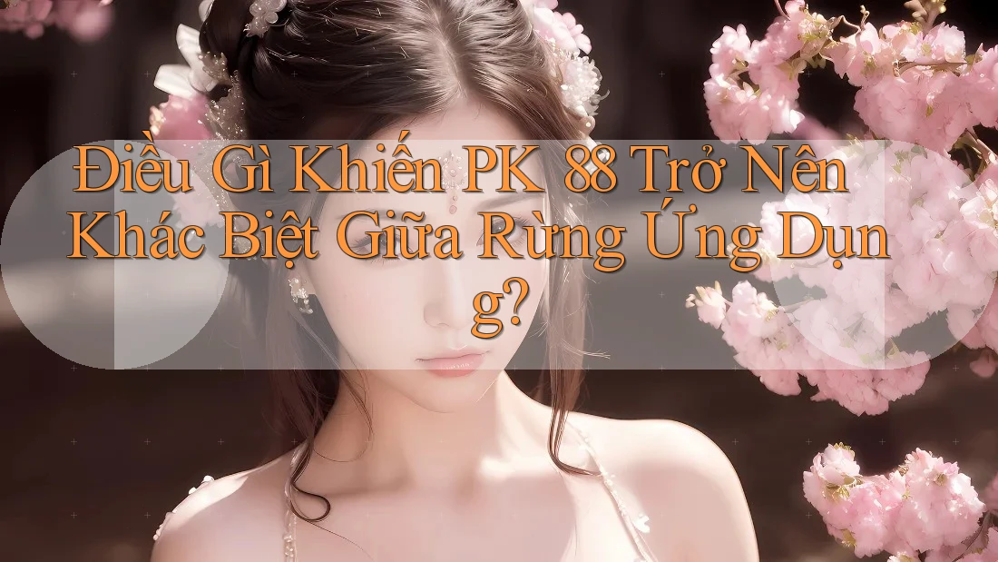 Điều Gì Khiến PK 88 Trở Nên Khác Biệt Giữa Rừng Ứng Dụng?