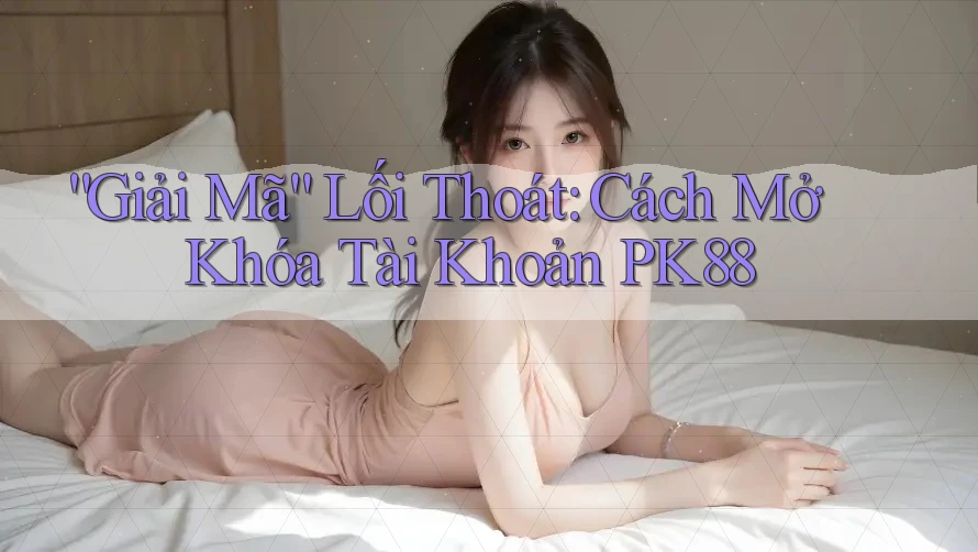 “Giải Mã” Lối Thoát: Cách Mở Khóa Tài Khoản PK88 “Giải Mã” Lối Thoát: Cách Mở Khóa Tài Khoản PK88