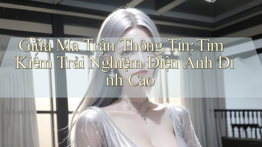 Giữa Ma Trận Thông Tin: Tìm Kiếm Trải Nghiệm Điện Ảnh Đỉnh Cao Giữa Ma Trận Thông Tin: Tìm Kiếm Trải Nghiệm Điện Ảnh Đỉnh Cao