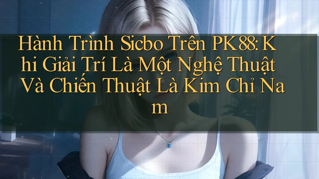 Hành Trình Sicbo Trên PK88: Khi Giải Trí Là Một Nghệ Thuật Và Chiến Thuật Là Kim Chỉ Nam Hành Trình Sicbo Trên PK88: Khi Giải Trí Là Một Nghệ Thuật Và Chiến Thuật Là Kim Chỉ Nam