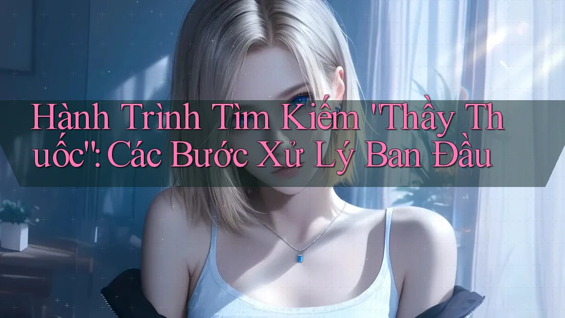Hành Trình Tìm Kiếm “Thầy Thuốc”: Các Bước Xử Lý Ban Đầu Hành Trình Tìm Kiếm “Thầy Thuốc”: Các Bước Xử Lý Ban Đầu