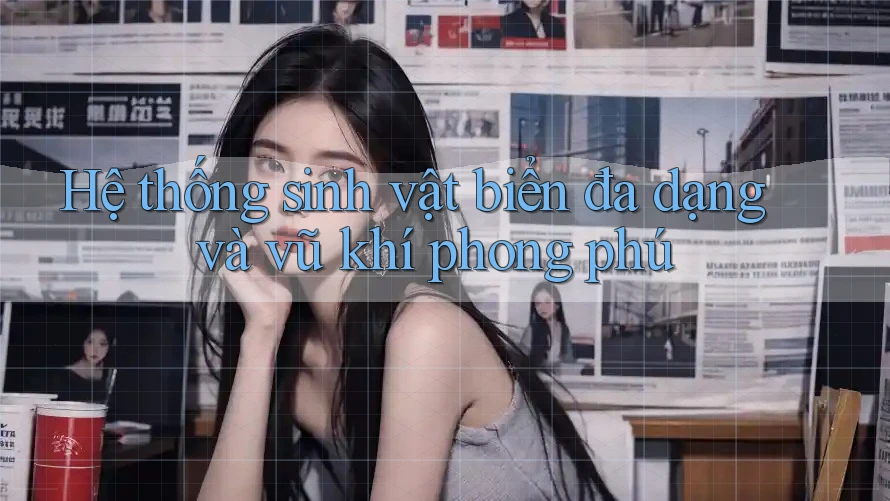 Hệ thống sinh vật biển đa dạng và vũ khí phong phú Hệ thống sinh vật biển đa dạng và vũ khí phong phú