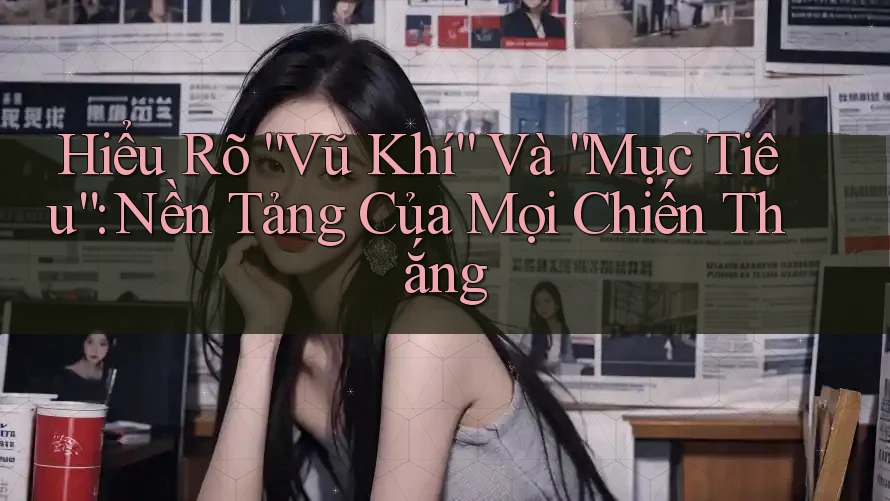 Hiểu Rõ “Vũ Khí” Và “Mục Tiêu”: Nền Tảng Của Mọi Chiến Thắng Hiểu Rõ “Vũ Khí” Và “Mục Tiêu”: Nền Tảng Của Mọi Chiến Thắng