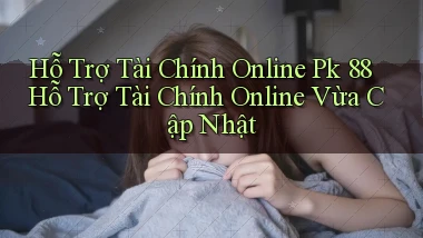 hỗ trợ tài chính online pk 88 hỗ trợ tài chính online vừa cập nhật