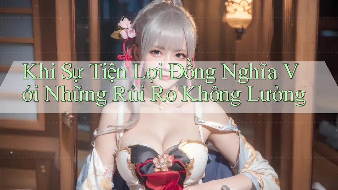 Khi Sự Tiện Lợi Đồng Nghĩa Với Những Rủi Ro Không Lường Khi Sự Tiện Lợi Đồng Nghĩa Với Những Rủi Ro Không Lường