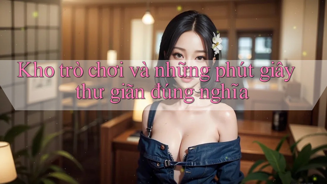 Kho trò chơi và những phút giây thư giãn đúng nghĩa Kho trò chơi và những phút giây thư giãn đúng nghĩa