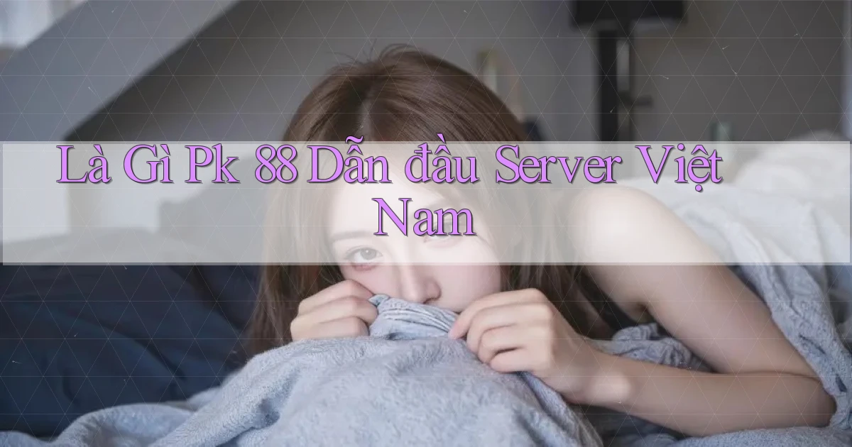là gì pk 88 dẫn đầu server việt nam
