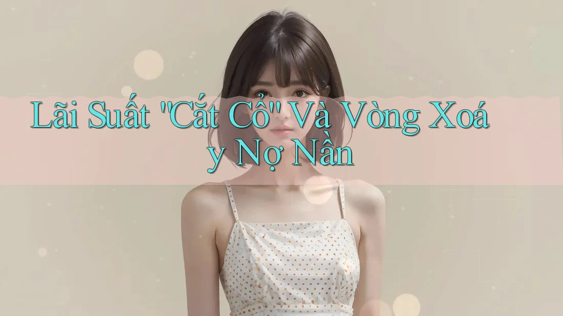 Lãi Suất “Cắt Cổ” Và Vòng Xoáy Nợ Nần Lãi Suất “Cắt Cổ” Và Vòng Xoáy Nợ Nần