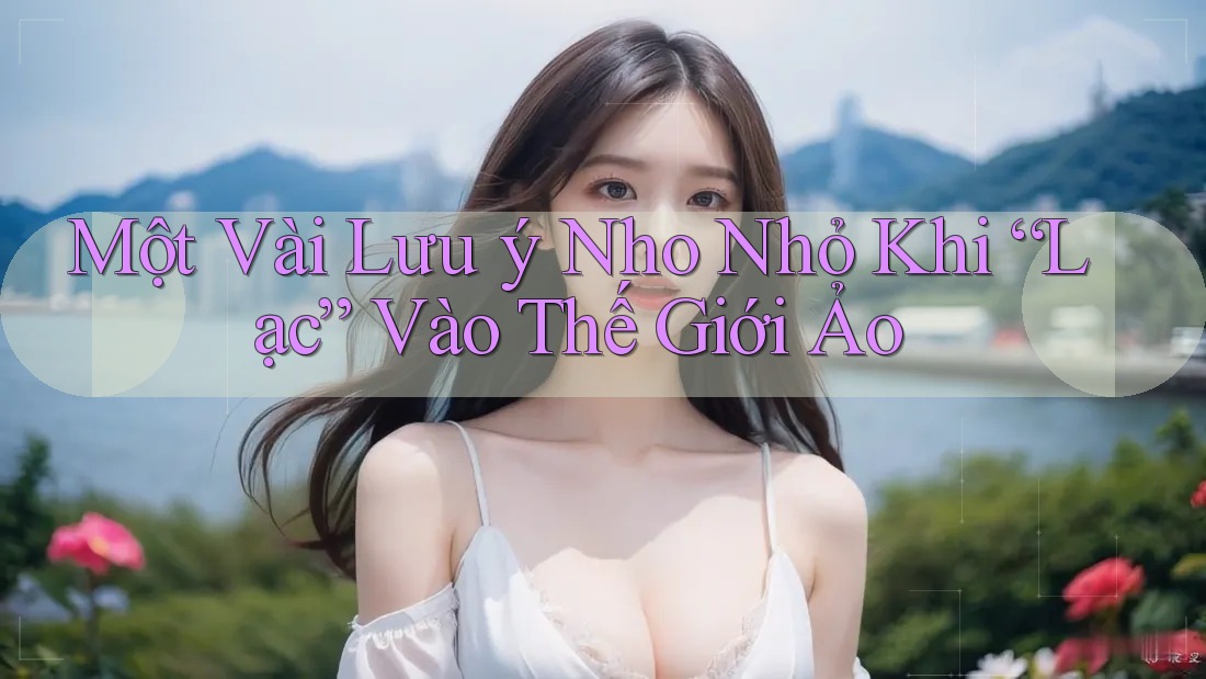 Một Vài Lưu ý Nho Nhỏ Khi “Lạc” Vào Thế Giới Ảo Một Vài Lưu ý Nho Nhỏ Khi “Lạc” Vào Thế Giới Ảo