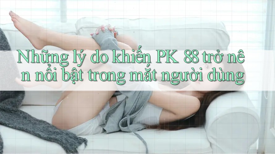 Những lý do khiến PK 88 trở nên nổi bật trong mắt người dùng Những lý do khiến PK 88 trở nên nổi bật trong mắt người dùng