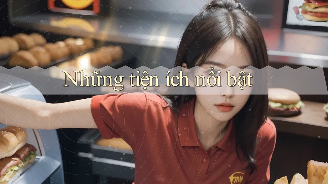 Những tiện ích nổi bật Những tiện ích nổi bật