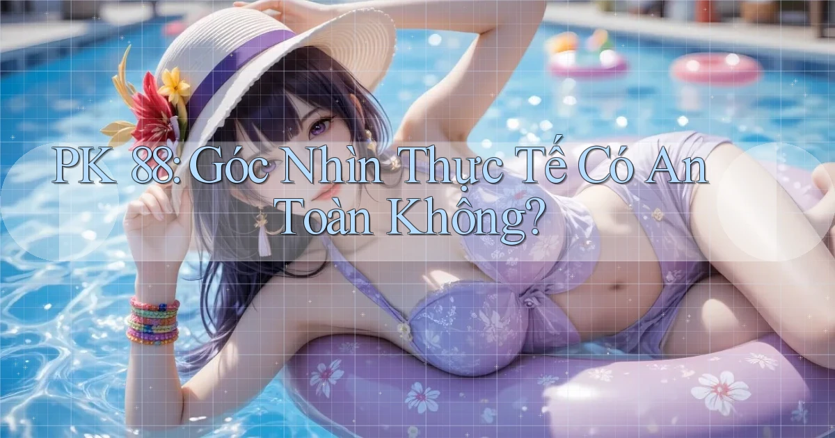 pk 88 góc nhìn thực tế có an toàn không
