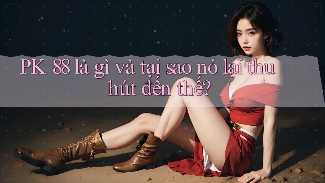PK 88 là gì và tại sao nó lại thu hút đến thế? PK 88 là gì và tại sao nó lại thu hút đến thế?