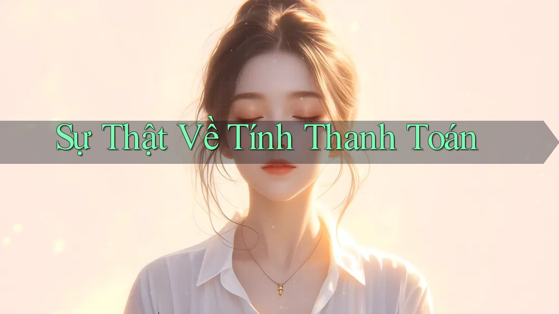 Sự Thật Về Tính Thanh Toán Sự Thật Về Tính Thanh Toán