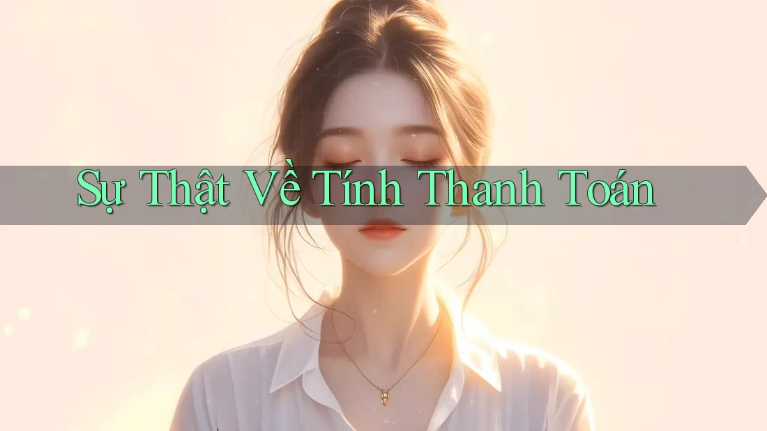 Sự Thật Về Tính Thanh Toán Sự Thật Về Tính Thanh Toán