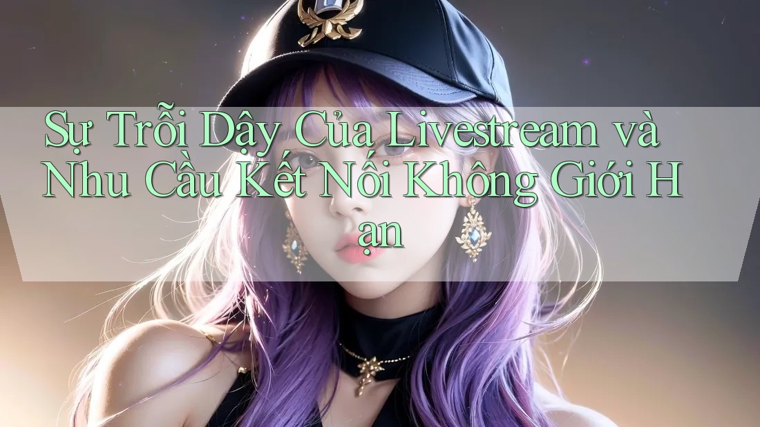 Sự Trỗi Dậy Của Livestream và Nhu Cầu Kết Nối Không Giới Hạn Sự Trỗi Dậy Của Livestream và Nhu Cầu Kết Nối Không Giới Hạn