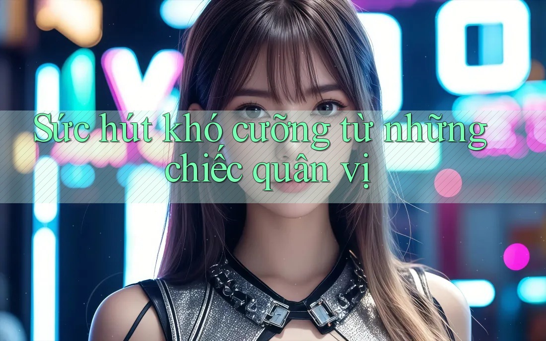 Sức hút khó cưỡng từ những chiếc quân vị Sức hút khó cưỡng từ những chiếc quân vị