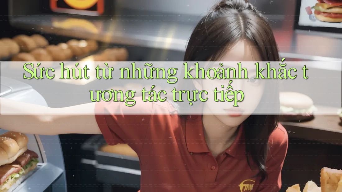 Sức hút từ những khoảnh khắc tương tác trực tiếp Sức hút từ những khoảnh khắc tương tác trực tiếp
