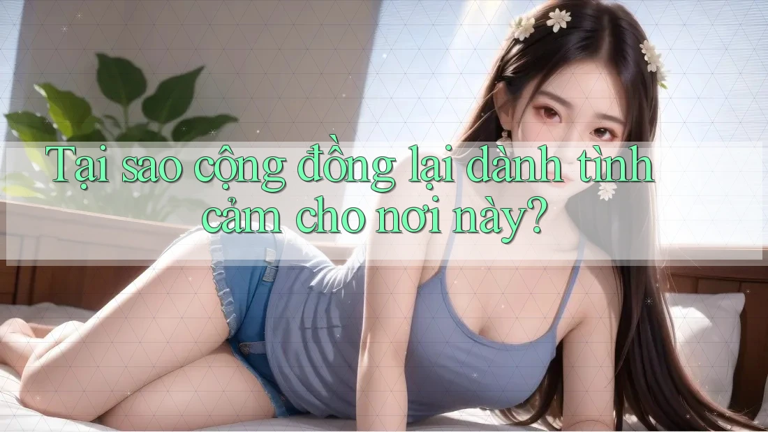 Tại sao cộng đồng lại dành tình cảm cho nơi này? Tại sao cộng đồng lại dành tình cảm cho nơi này?