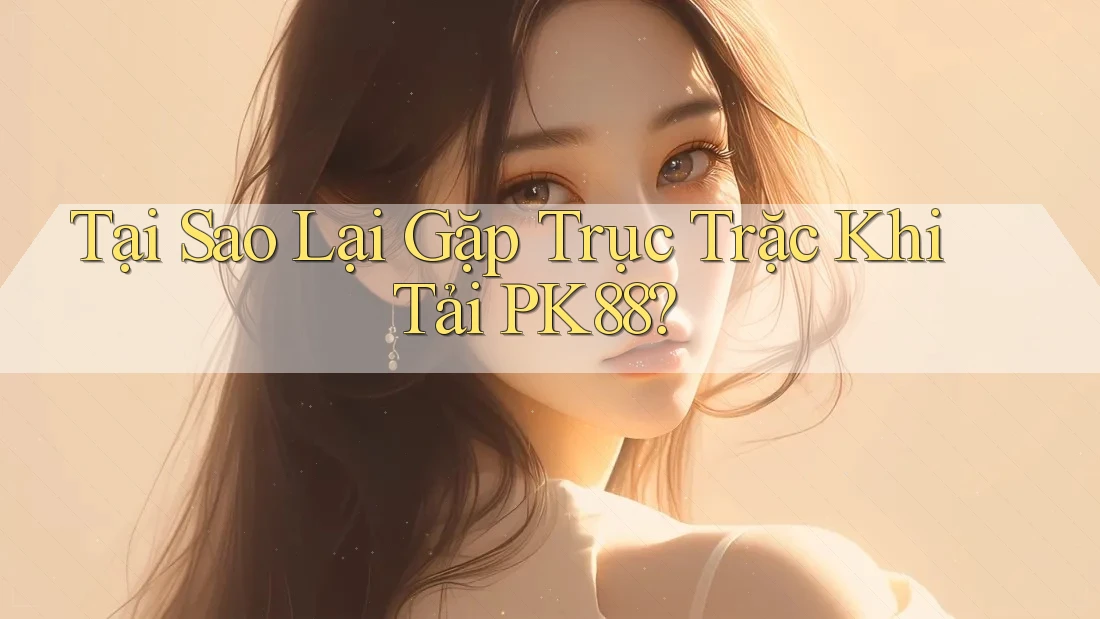 Tại Sao Lại Gặp Trục Trặc Khi Tải PK88? Tại Sao Lại Gặp Trục Trặc Khi Tải PK88?