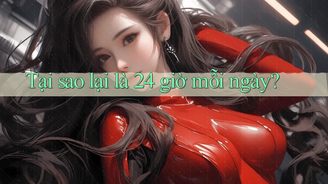 Tại sao lại là 24 giờ mỗi ngày? Tại sao lại là 24 giờ mỗi ngày?