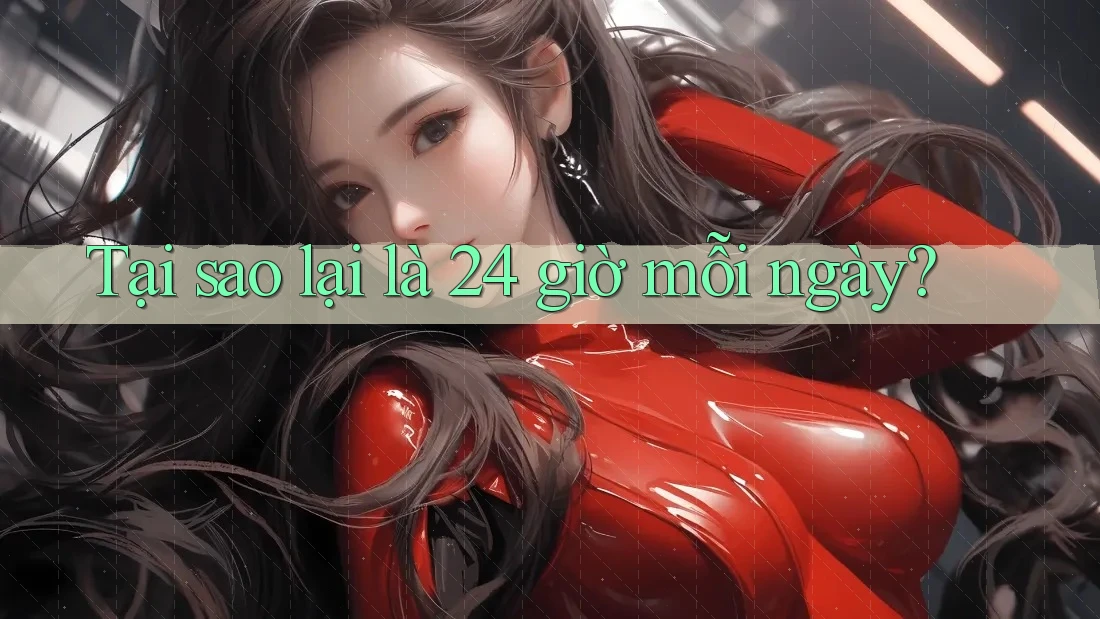 Tại sao lại là 24 giờ mỗi ngày?
