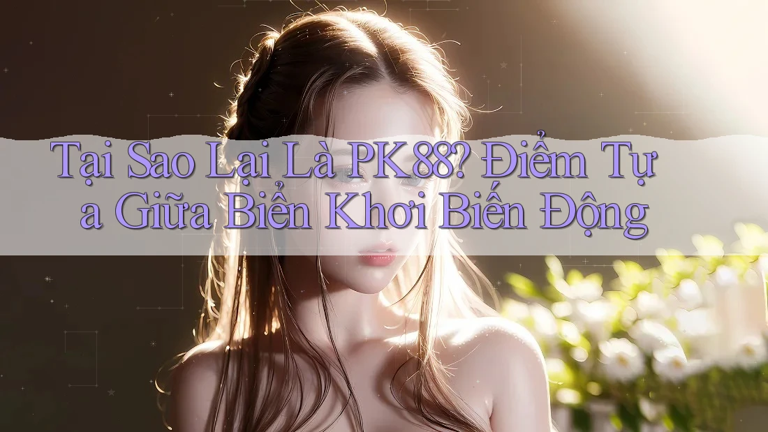Tại Sao Lại Là PK88? Điểm Tựa Giữa Biển Khơi Biến Động Tại Sao Lại Là PK88? Điểm Tựa Giữa Biển Khơi Biến Động