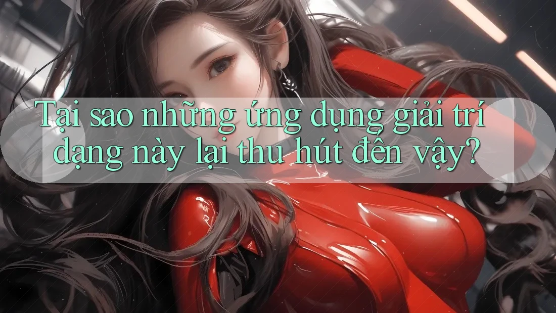 Tại sao những ứng dụng giải trí dạng này lại thu hút đến vậy? Tại sao những ứng dụng giải trí dạng này lại thu hút đến vậy?