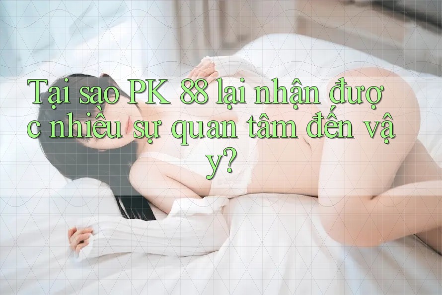 Tại sao PK 88 lại nhận được nhiều sự quan tâm đến vậy? Tại sao PK 88 lại nhận được nhiều sự quan tâm đến vậy?