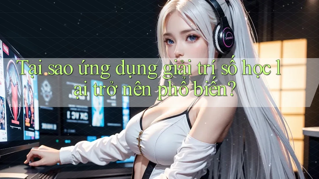 Tại sao ứng dụng giải trí số học lại trở nên phổ biến? Tại sao ứng dụng giải trí số học lại trở nên phổ biến?