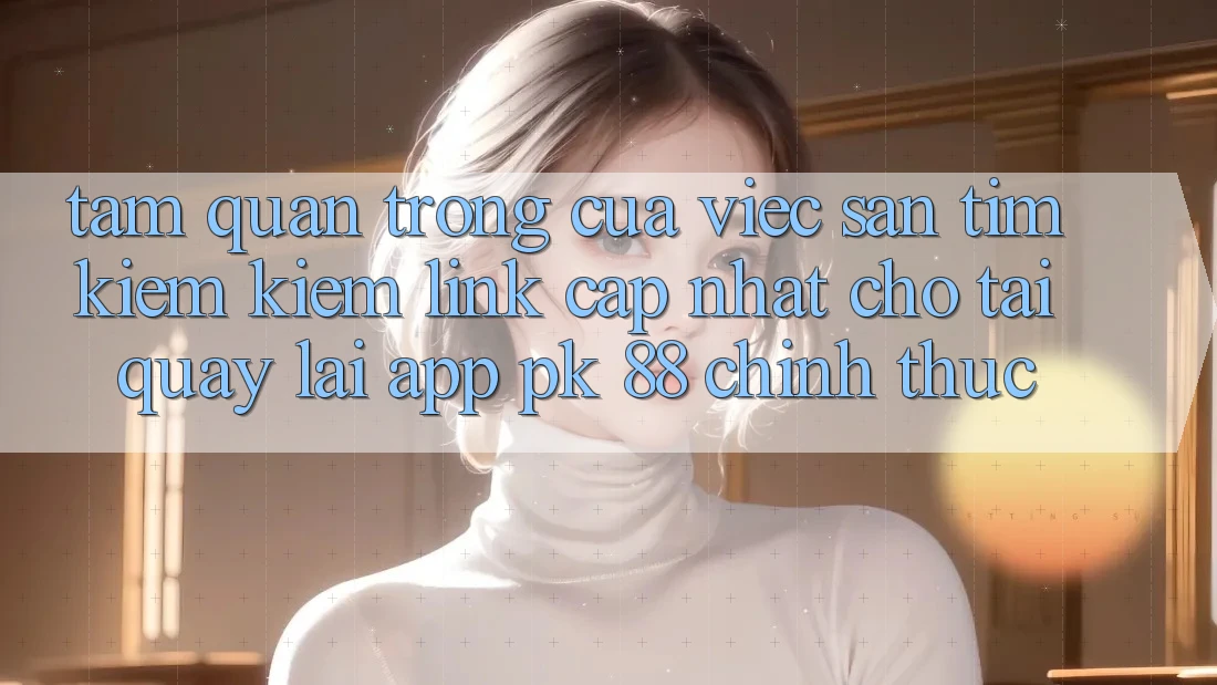 Tầm Quan Trọng Của Việc Săn tìm kiếm Kiếm “Link Cập Nhật Cho Tải quay lại App PK 88” Chính Thức Tầm Quan Trọng Của Việc Săn tìm kiếm Kiếm “Link Cập Nhật Cho Tải quay lại App PK 88” Chính Thức