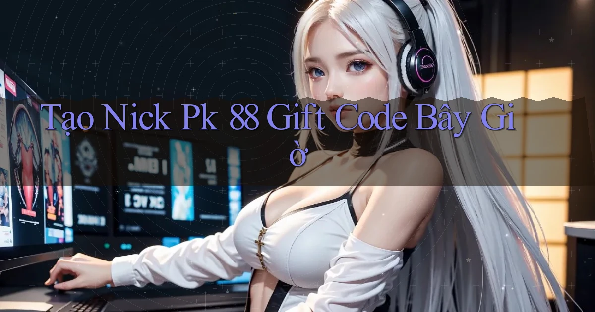 tạo nick pk 88 gift code bây giờ