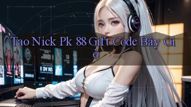 tạo nick pk 88 gift code bây giờ