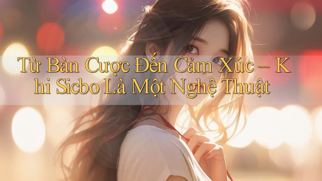 Từ Bàn Cược Đến Cảm Xúc – Khi Sicbo Là Một Nghệ Thuật Từ Bàn Cược Đến Cảm Xúc – Khi Sicbo Là Một Nghệ Thuật