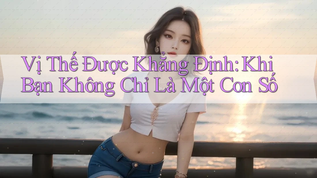 Vị Thế Được Khẳng Định: Khi Bạn Không Chỉ Là Một Con Số